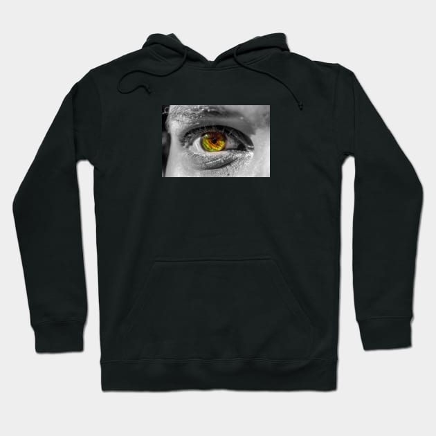 Eye of Beauty Hoodie by Just In Tee Shirts